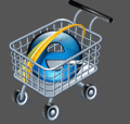 shopping cart
